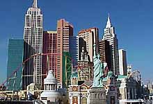 Las Vegas, NV, USA: Skyline von 'New York’s Manhattan'