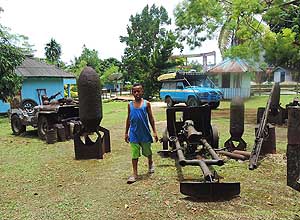Biak/Papua/Indonesia: Relicts from World War 2