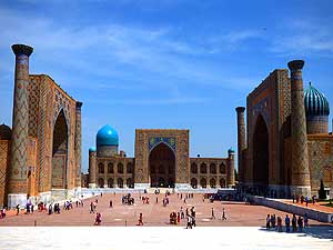 Usbekistan/Samarkand: Registan